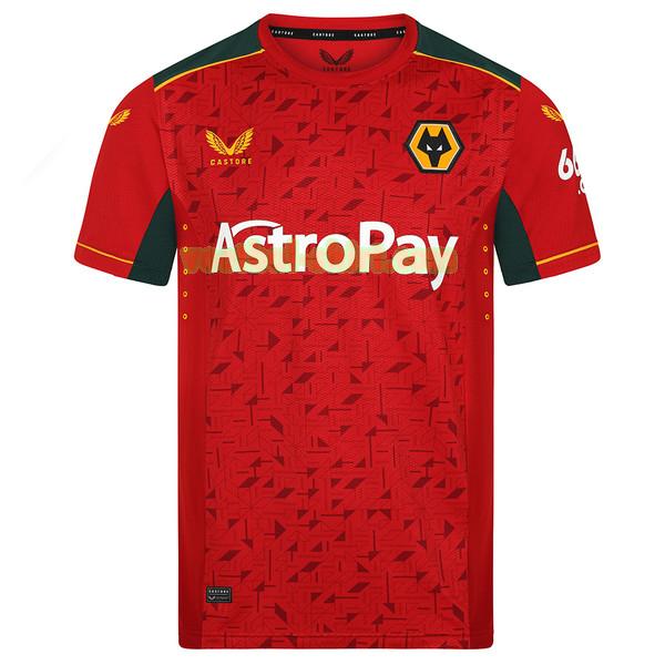 wolves uit shirt 2023 2024 thailand rood mannen