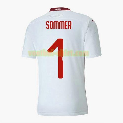 yann sommer 1 zwitserland uit shirt 2020 mannen