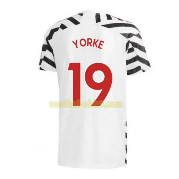 yorke 19 manchester united 3e shirt 2020-2021 mannen