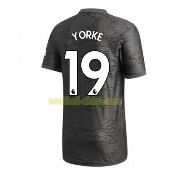 yorke 19 manchester united uit shirt 2020-2021 mannen