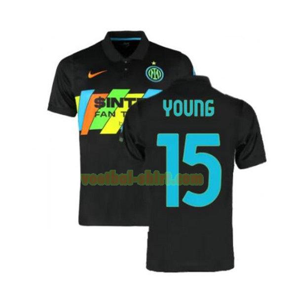 young 15 inter milan 3e shirt 2021 2022 zwart mannen