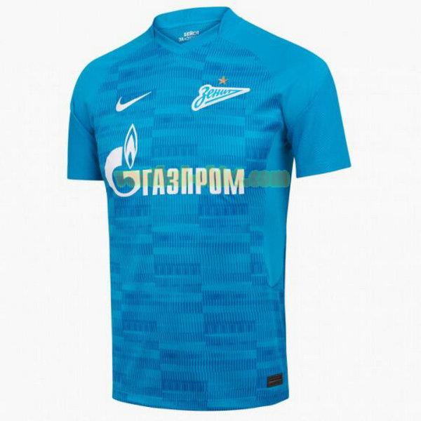 zenit st petersburg thuis shirt 2021 2022 thailand blauw mannen