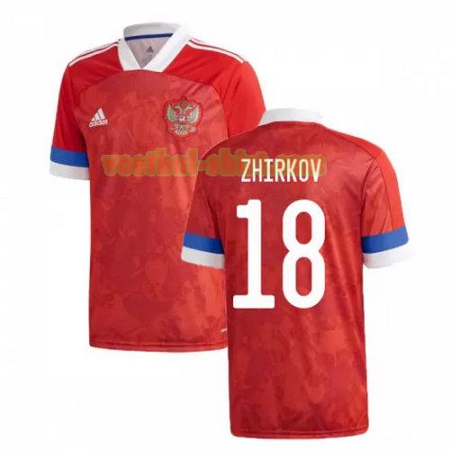 zhirkov 18 rusland thuis shirt 2020 mannen