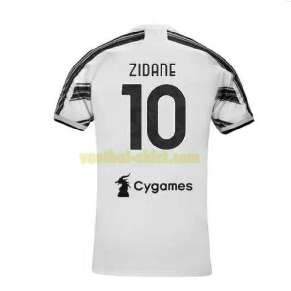 zidane 10 juventus thuis shirt 2020-2021 mannen