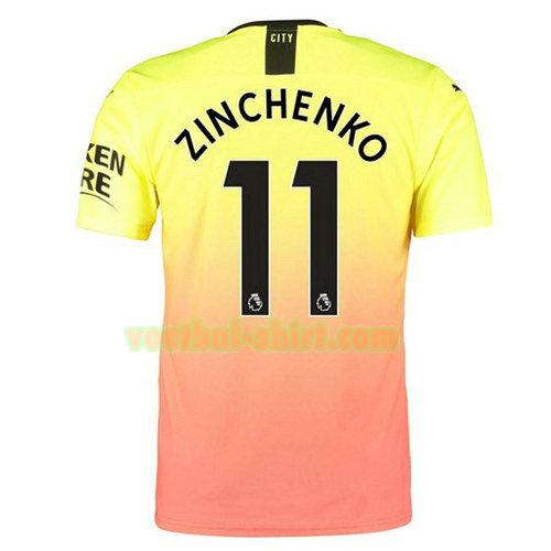 zinchenko 11 manchester city 3e shirt 2019-2020 mannen