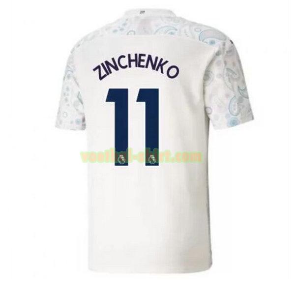 zinchenko 11 manchester city 3e shirt 2020-2021 mannen