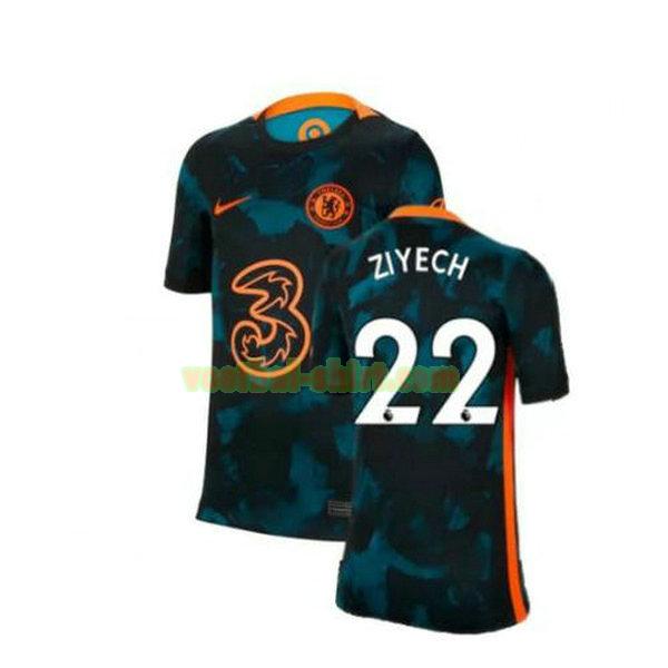 ziyech 22 chelsea uit shirt 2021 2022 groen mannen