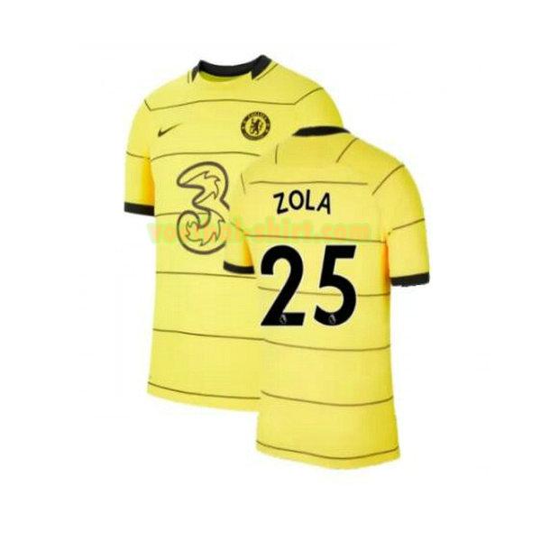 zola 25 chelsea 3e shirt 2021 2022 geel mannen