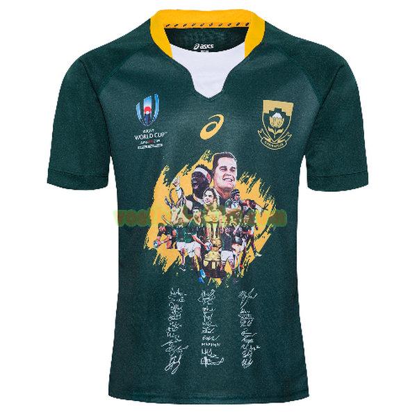 zuid afrika champion shirt 2019 groen mannen