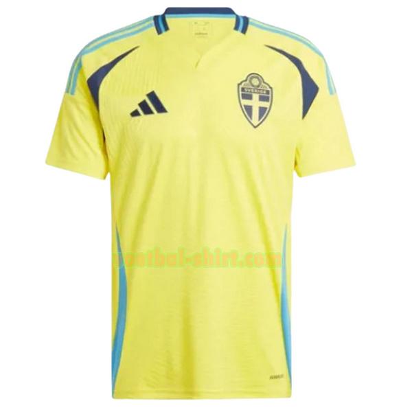 zweden thuis shirt 2024 thailand geel mannen